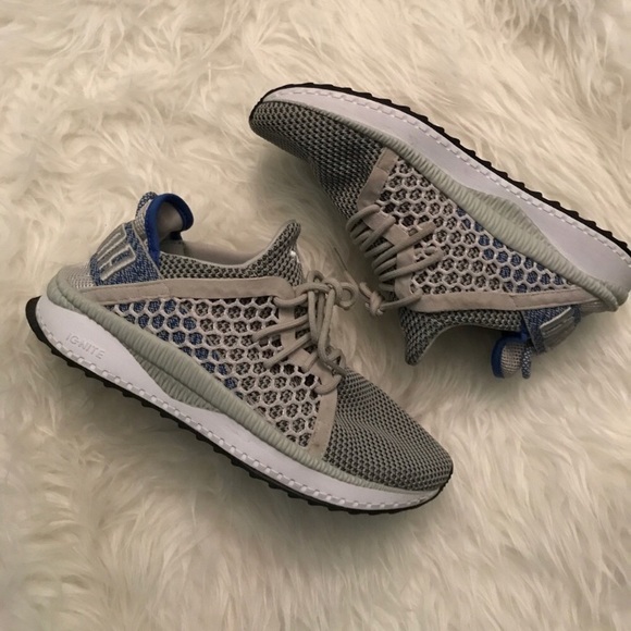 puma tsugi netfit grey